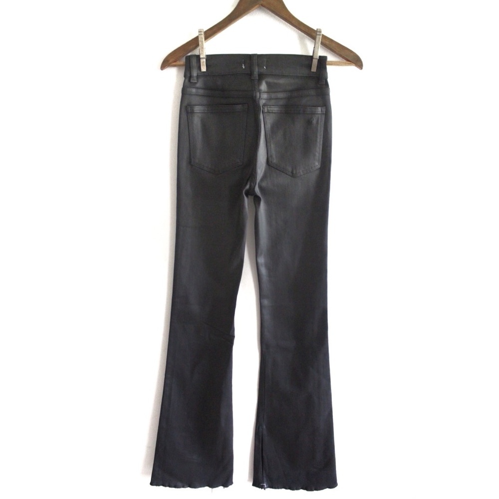 DL1961 NWOT Bridget Boot High Rise Instasculpt Faux Leather Pants 26 2 - Picture 8 of 13